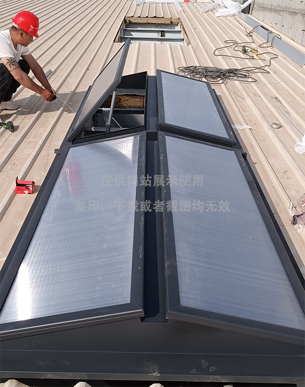 兰州王老吉生产车间扶风排烟天窗