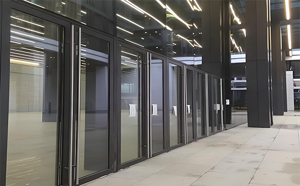 扶风玻璃地弹门 扶风玻璃地弹门