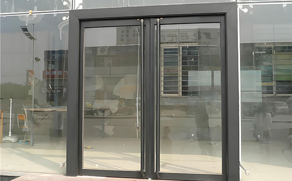 扶风玻璃地弹门